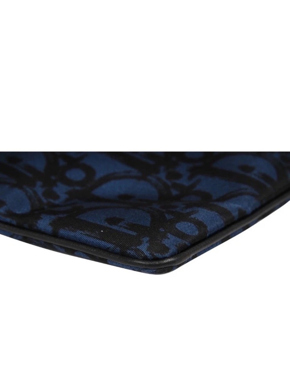 Dior Oblique Logo Pouch Blue /Black - Picture 5 of 9
